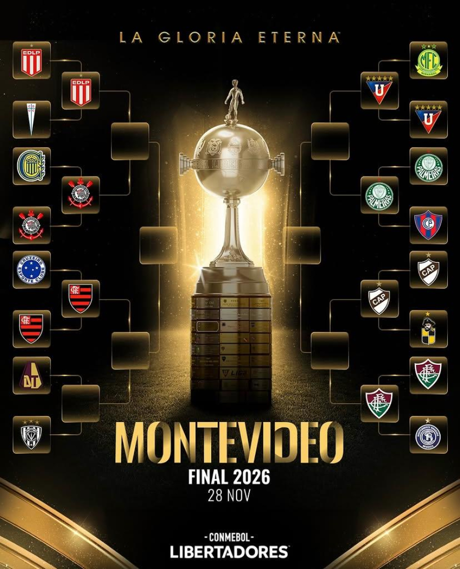 Semana decisiva define classificados da Libertadores e Sul-Americana; veja os confrontos das quartas de final