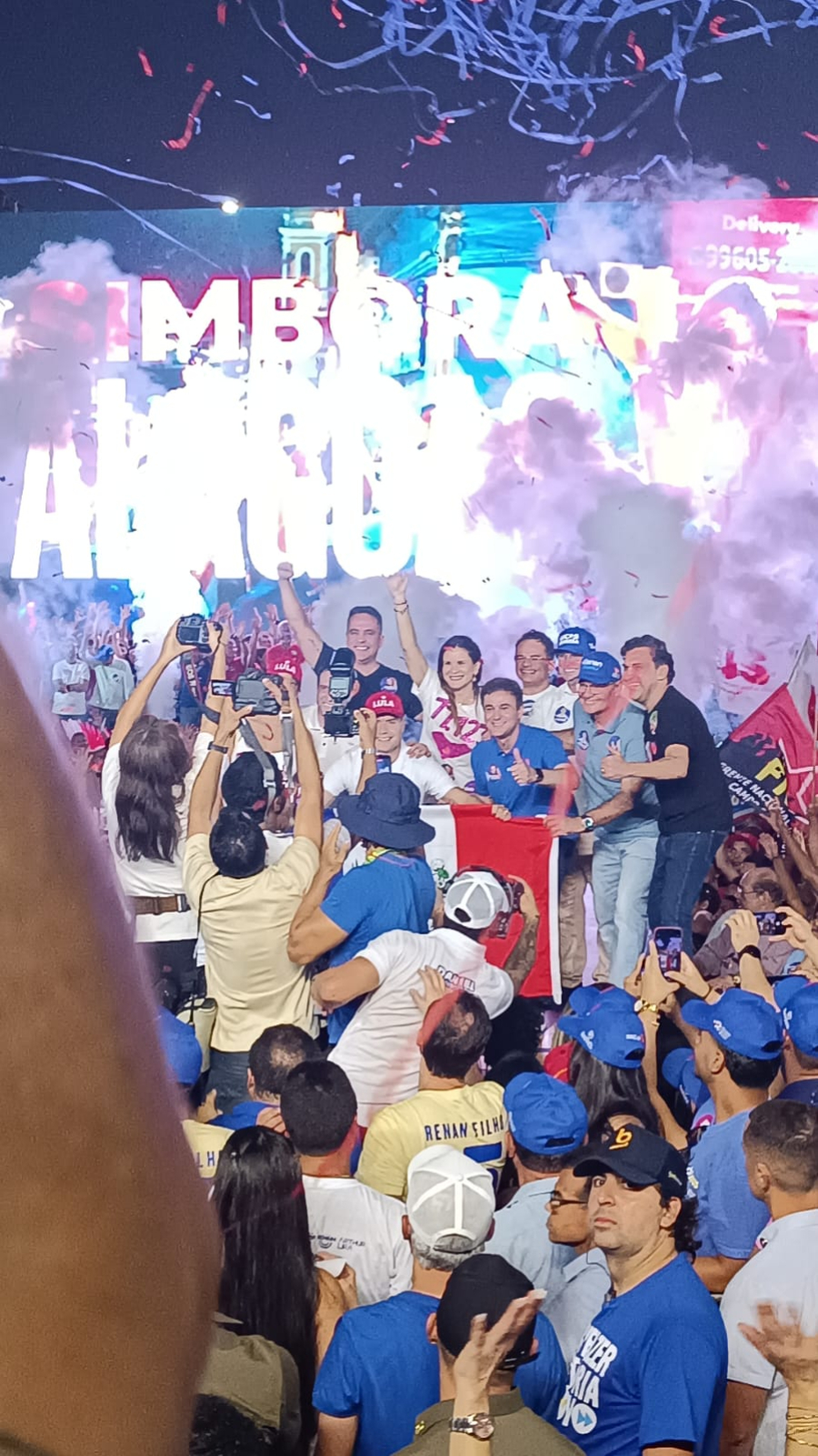 “O interior vai ter voz”: Yale é lançado vice de Renan Filho em grande ato de campanha em Arapiraca