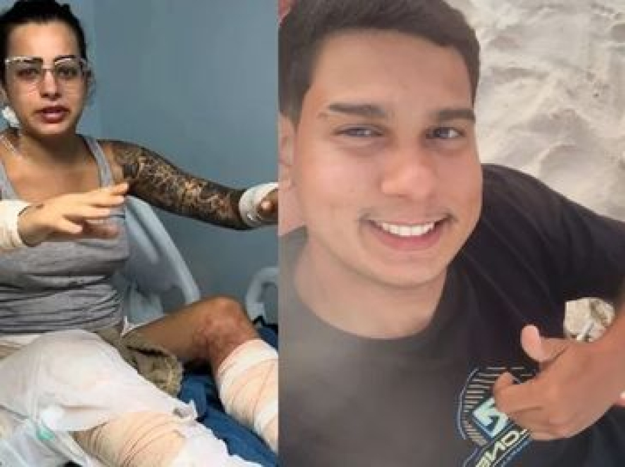 Mulher é indiciada por homicídio qualificado após namorado morrer em incêndio em Maceió