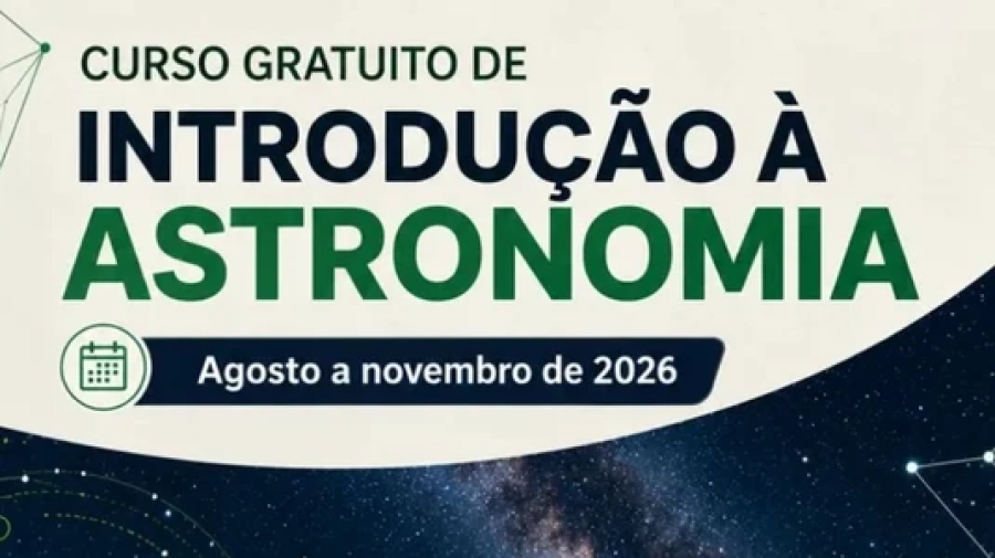Curso gratuito de Astronomia recebe inscrições até esta quarta-feira em Arapiraca