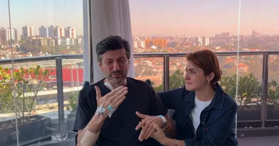 Lito Souza diz que não tem medo de morrer e se emociona ao falar do filho