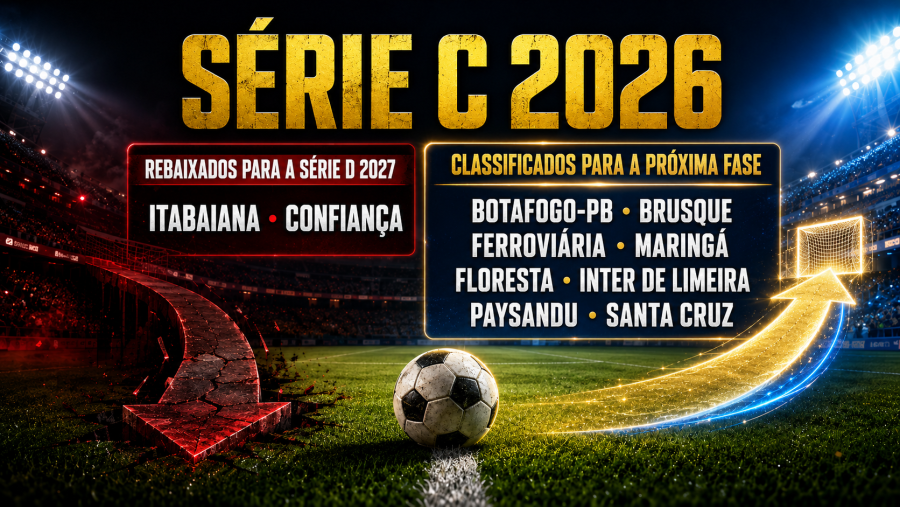 Série C define oito classificados para quadrangulares e rebaixa dois clubes sergipanos