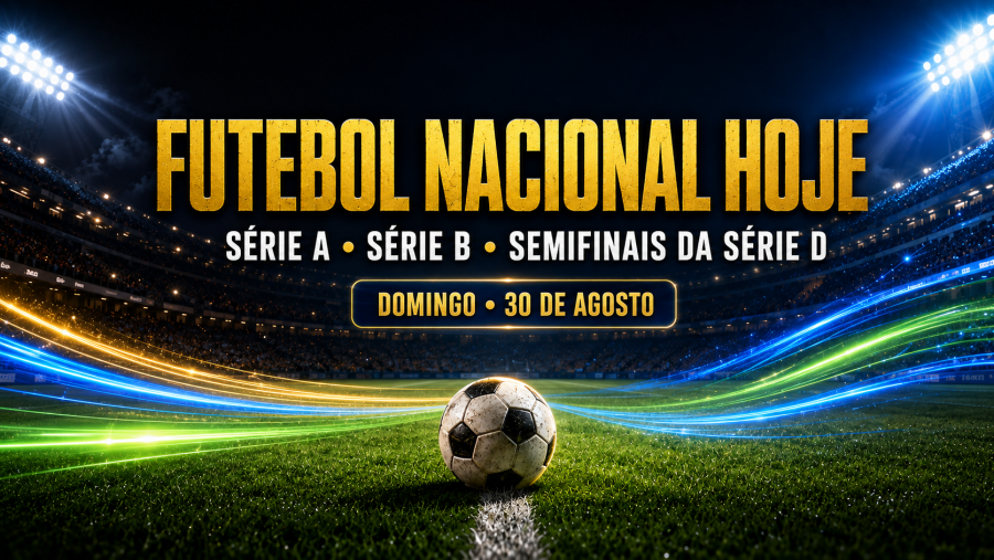 Domingo de clássicos e decisões movimenta o futebol nacional