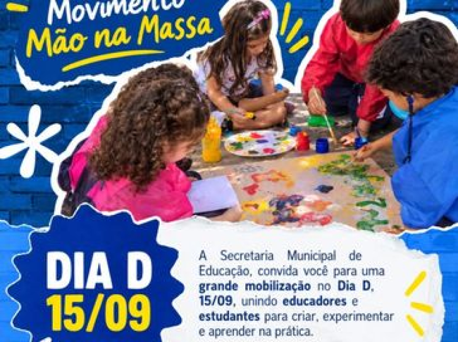 Arapiraca promove Dia do Mão na Massa com atividades práticas nas escolas