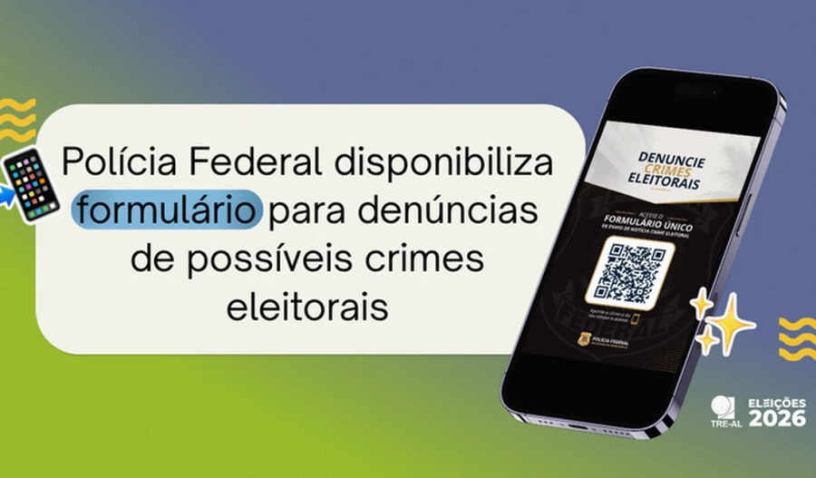 Polícia Federal cria canal para denúncias de possíveis crimes eleitorais em Alagoas
