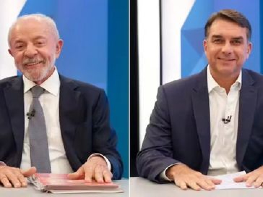 Lula tem 50,6% e Flávio Bolsonaro, 49,4% dos votos válidos, aponta Vox Brasil