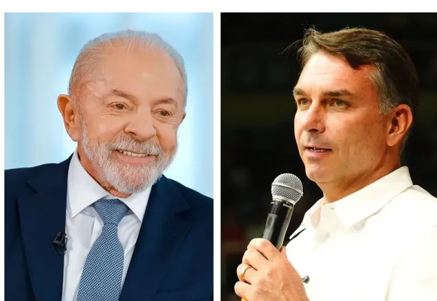Pesquisa CNT/MDA aponta empate técnico entre Flávio Bolsonaro e Lula no segundo turno
