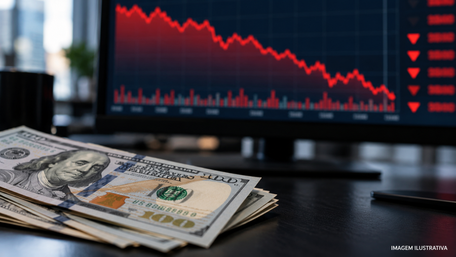 Dólar dispara e Bolsa tem negociações interrompidas após resultado eleitoral