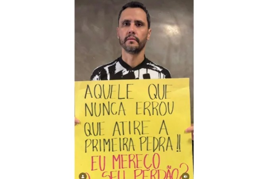 Senador Cleitinho faz vídeo para pedir perdão aos Bolsonaro
