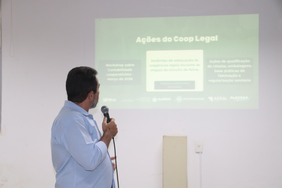 Unicafes-AL projeta acesso a novos mercados para agricultura familiar