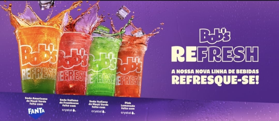 Bob’s lança Bob’s Refresh e reforça seu papel como ponto de referência do verão