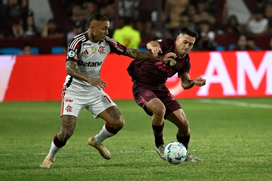 Lanús 1 x 0 Flamengo - Rubro-Negro sai perdendo na Recopa