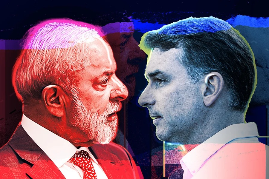Atlas: Flávio Bolsonaro sobe, Lula cai, e candidatos empatam tecnicamente