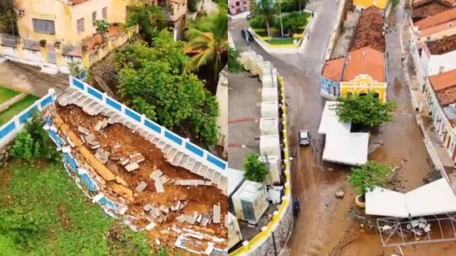 Piranhas decreta situação de emergência após chover o dobro do previsto para o mês