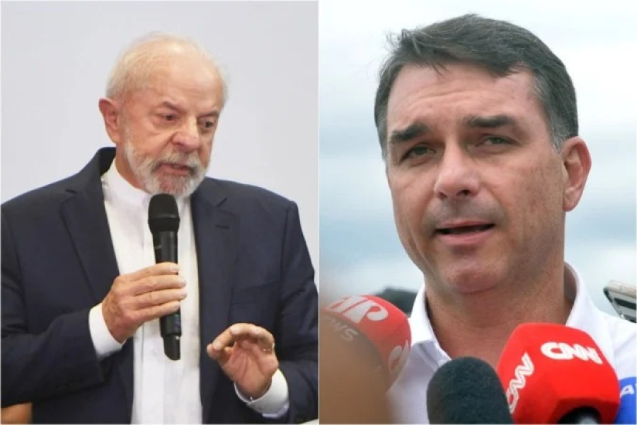 Datafolha: com Lula e Flávio no 2º turno, 10% votariam em branco/nulo e 1% 