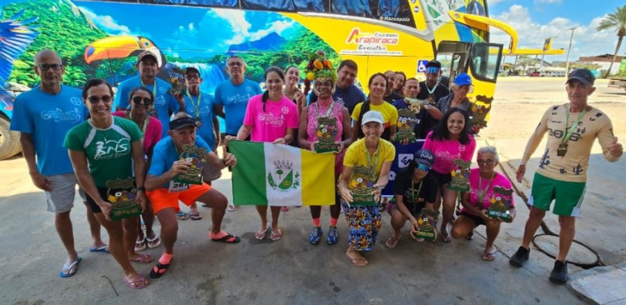 Atletas de Arapiraca participaram da 9ª Meia Maratona da Fruticultura Irrigada de Petrolina (PE)