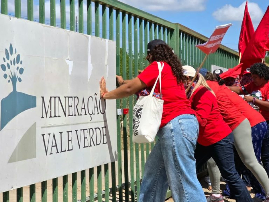 Grupo ligado ao MST ocupa área da Mineração Vale Verde em Craíbas