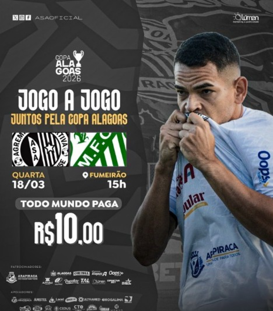 Copa Alagoas: ASA encara o Miguelense nesta quarta-feira