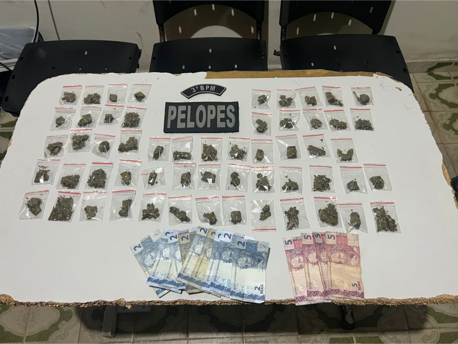 Homem, de 25 anos, é preso por tráfico de drogas no bairro Caititus