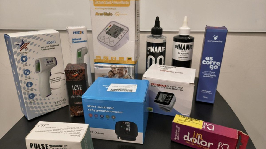 Anvisa apreende suplementos, cosméticos e equipamentos de saúde em galpão do Mercado Livre