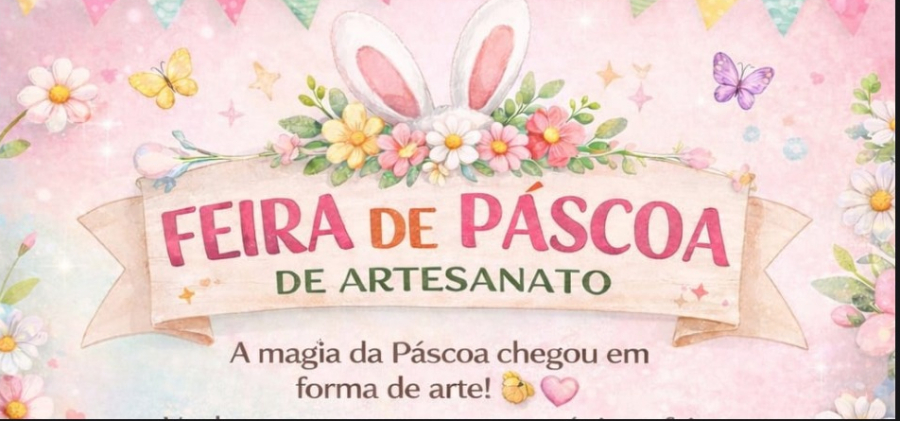 Feira de Páscoa de Artesanato vai acontecer no partage Shopping