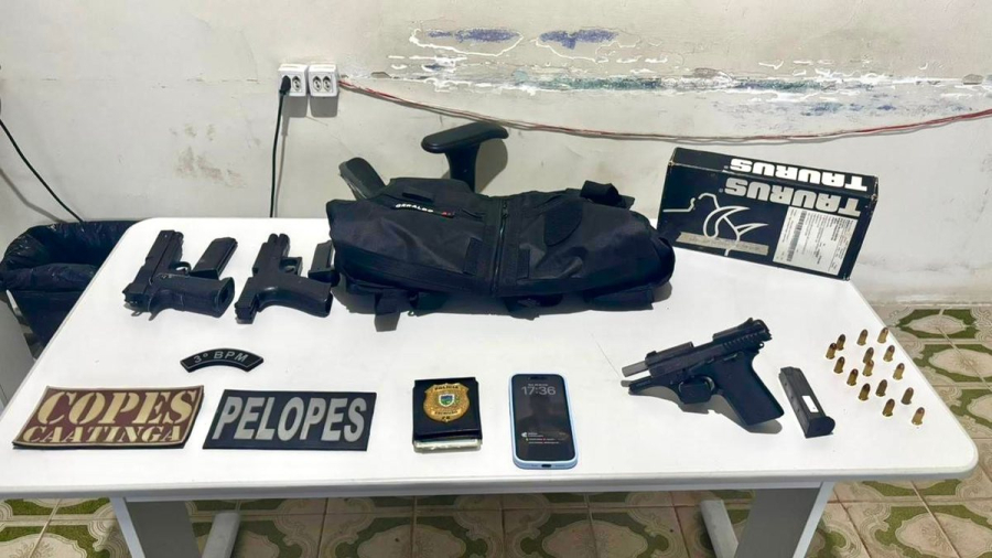 Homem se passava por policial civil da Paraíba é preso com armas em Arapiraca