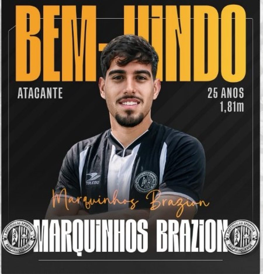 ASA anuncia atacante Marquinhos Brazion