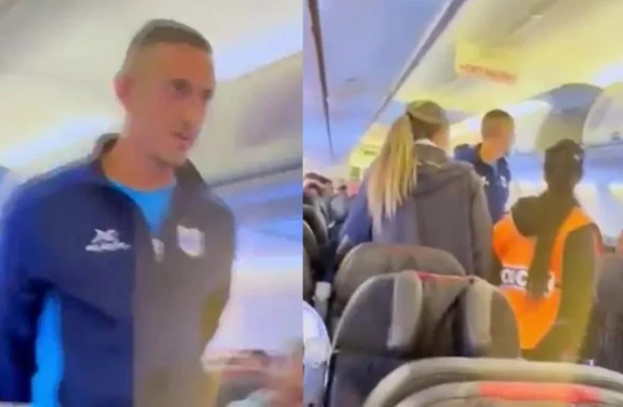 Jogador de futebol argentino é preso ao gritar “bomba” em avião