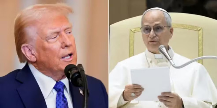 Trump chama Papa Leão XIV de 'fraco' e diz que postura de pontífice prejudica Igreja Católica