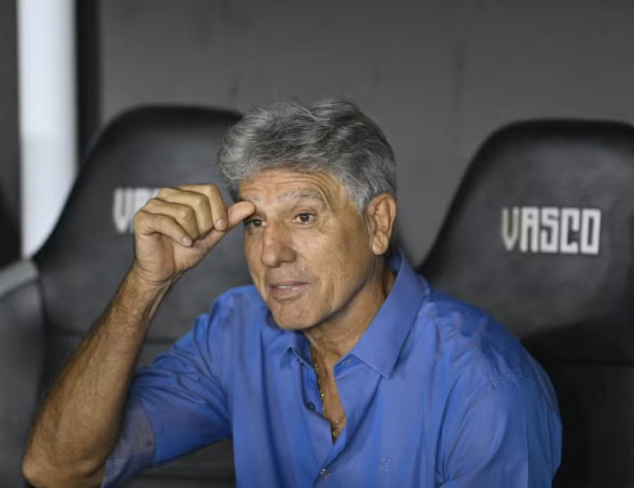 Conmebol suspende Renato Gaúcho, técnico do Vasco, por três jogos na Sul-Americana