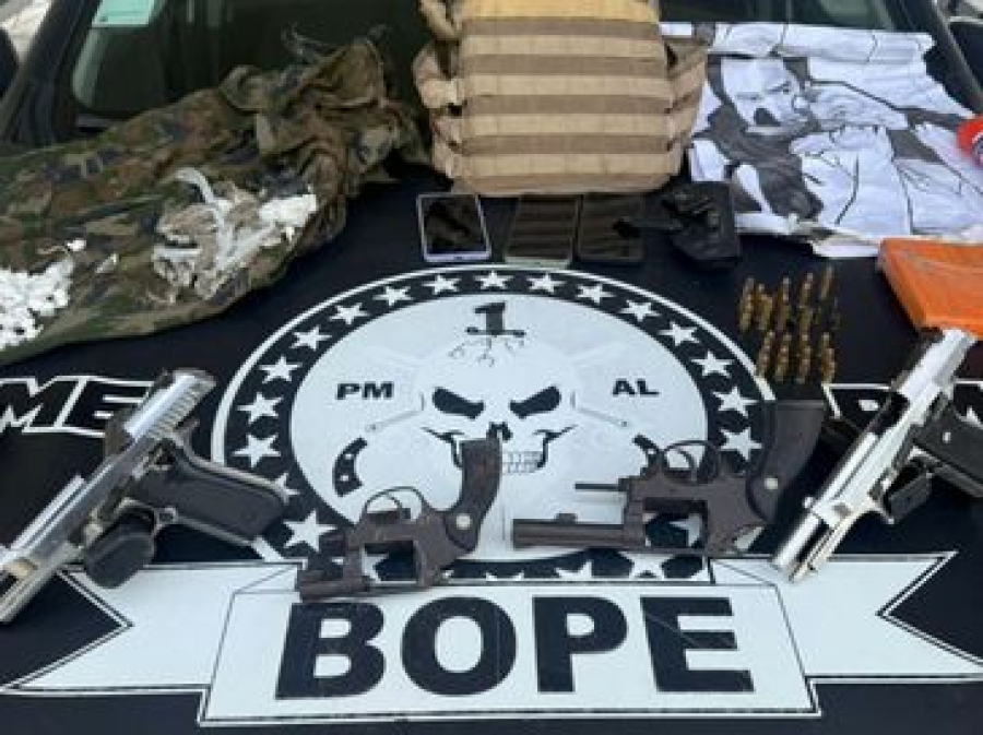 Confronto com a polícia termina com quatro mortos durante operação em Maceió