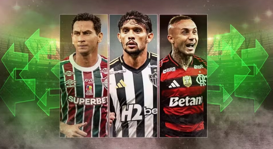 Cebolinha, Scarpa, Ganso... veja lista de jogadores que ainda podem se transferir para outros times da Série A