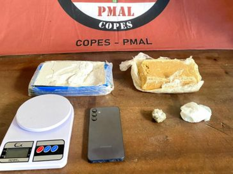 PM apreende mais de um quilo de drogas após fuga de suspeito em Arapiraca