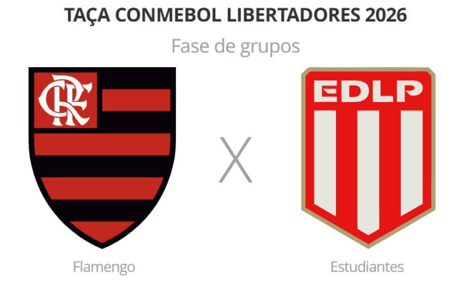 Flamengo x Estudiantes: onde assistir ao vivo, horário e escalações