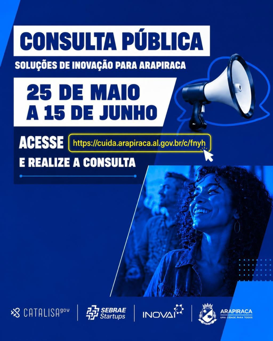 CONSULTA PÚBLICA ABERTA EM ARAPIRACA