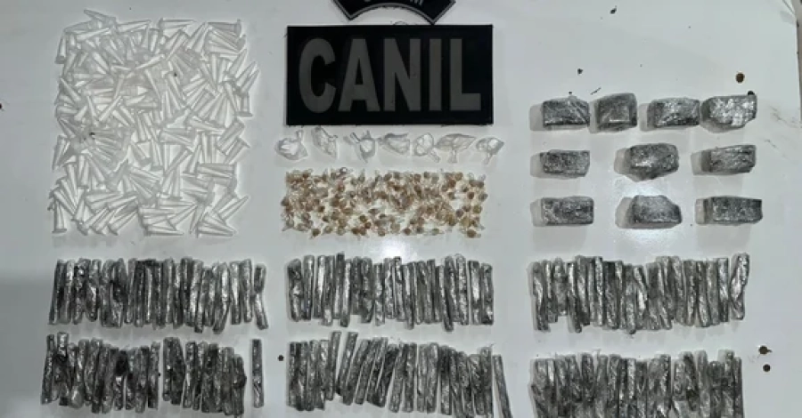 Polícia encontra drogas enterradas em área de mata após fuga de suspeitos no Cangandu, em Arapiraca