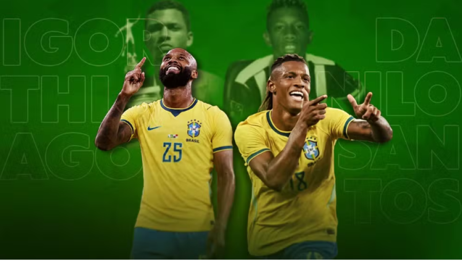 Filhos dos estaduais: como Danilo e Igor Thiago saíram da várzea até a Copa do Mundo