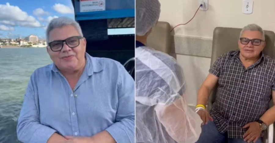 Radialista Alves Correia segue internado no CHAMA após transferência em Arapiraca
