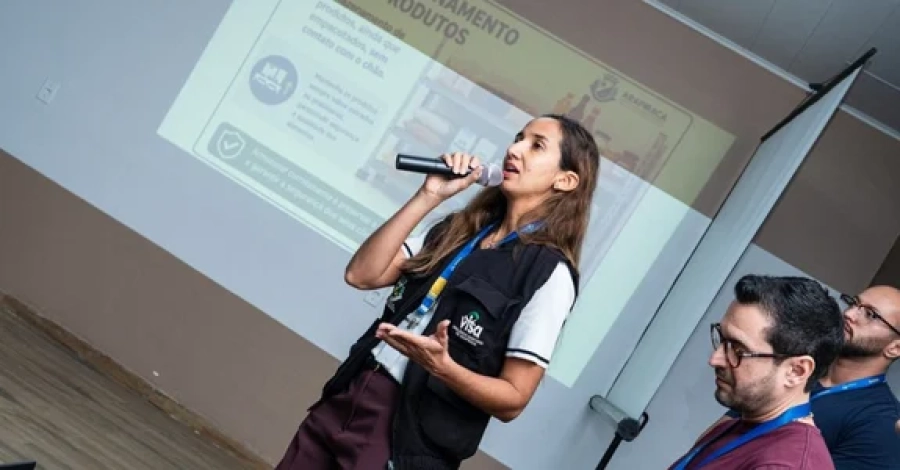 Ambulantes recebem orientações para garantir segurança alimentar durante o São João de Arapiraca