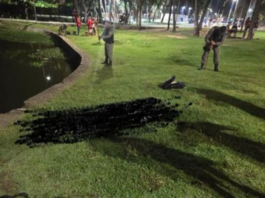 Corpo de homem é retirado da Lagoa da Anta após ser encontrado boiando em Maceió