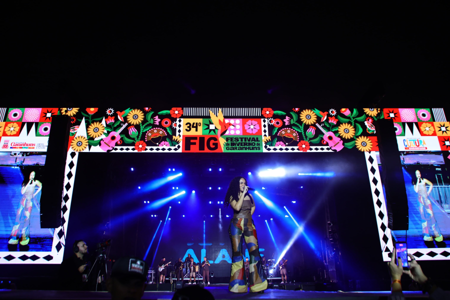 Protagonismo feminino marca a segunda noite do 34º Festival de Inverno de Garanhuns