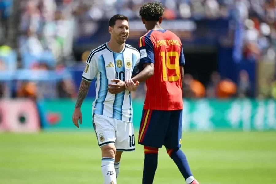 Yamal revela conversa com Messi após final da Copa do Mundo