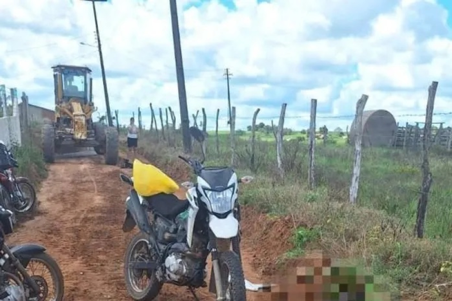 Servidor morre após ser atropelado por motoniveladora durante manutenção de estrada em Feira Grande