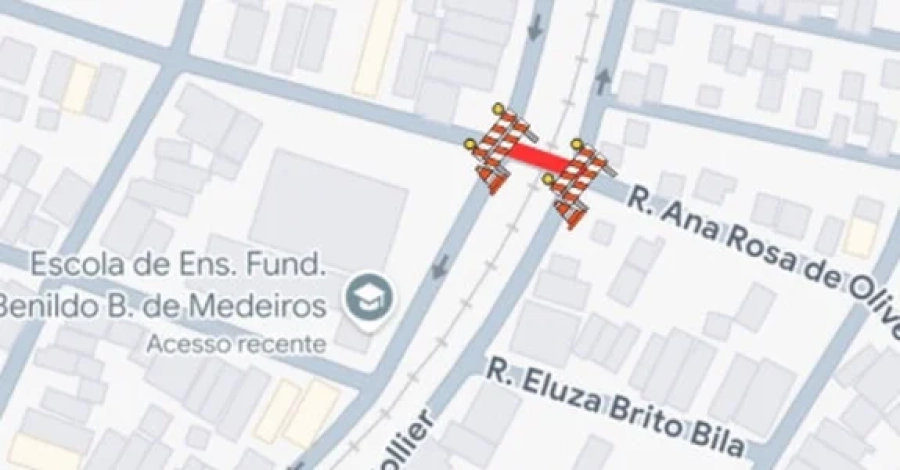 Interdição para obras do VLT muda de local e começa nesta quarta-feira,12, em Arapiraca